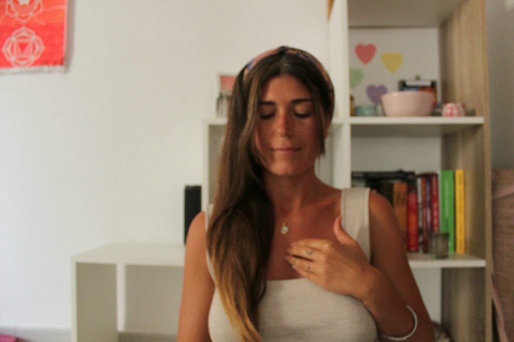 Cristina practicando tapping